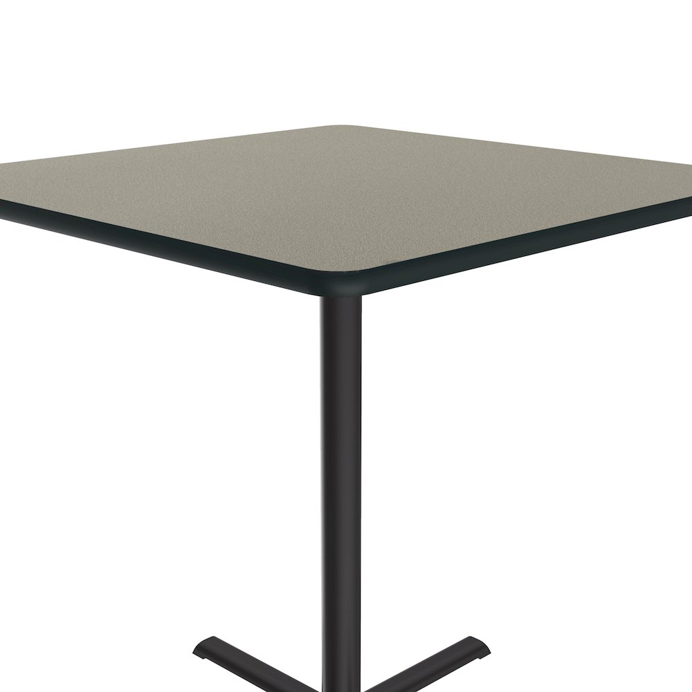Bar Stool/Standing Height Deluxe High-Pressure Café and Breakroom Table 36x36. Picture 9