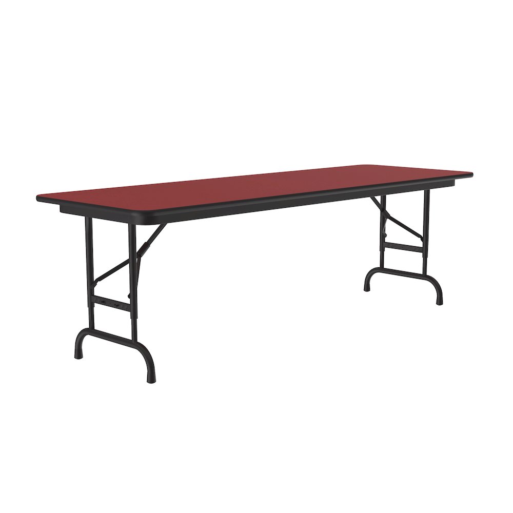 Adjustable Height High Pressure Top Folding Table 24x60". Picture 1