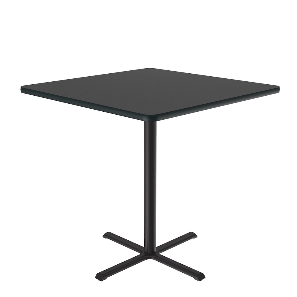 Bar Stool/Standing Height Deluxe High-Pressure Café and Breakroom Table 36x36. Picture 6