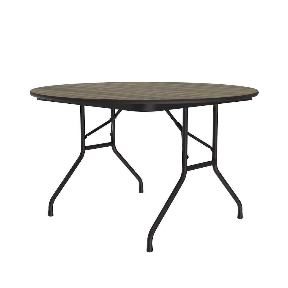 Deluxe High Pressure Top Folding Table 48x48". Picture 4