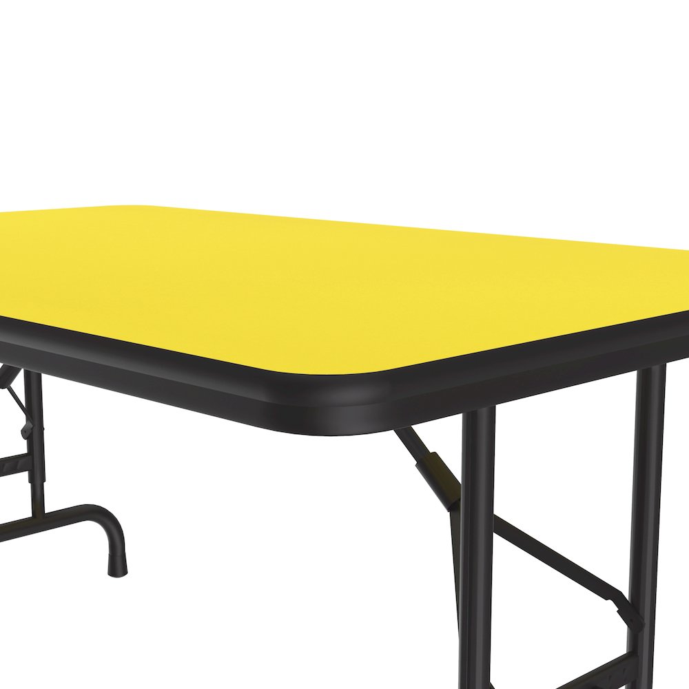 Adjustable Height High Pressure Top Folding Table 30x48". Picture 5