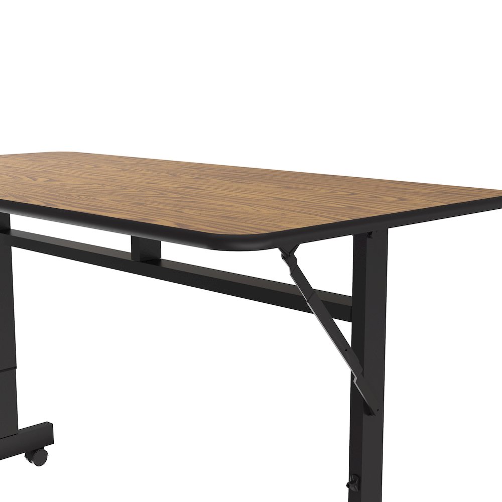 3/4" Thermal Fused Laminate Top Flip Top Table. Picture 3