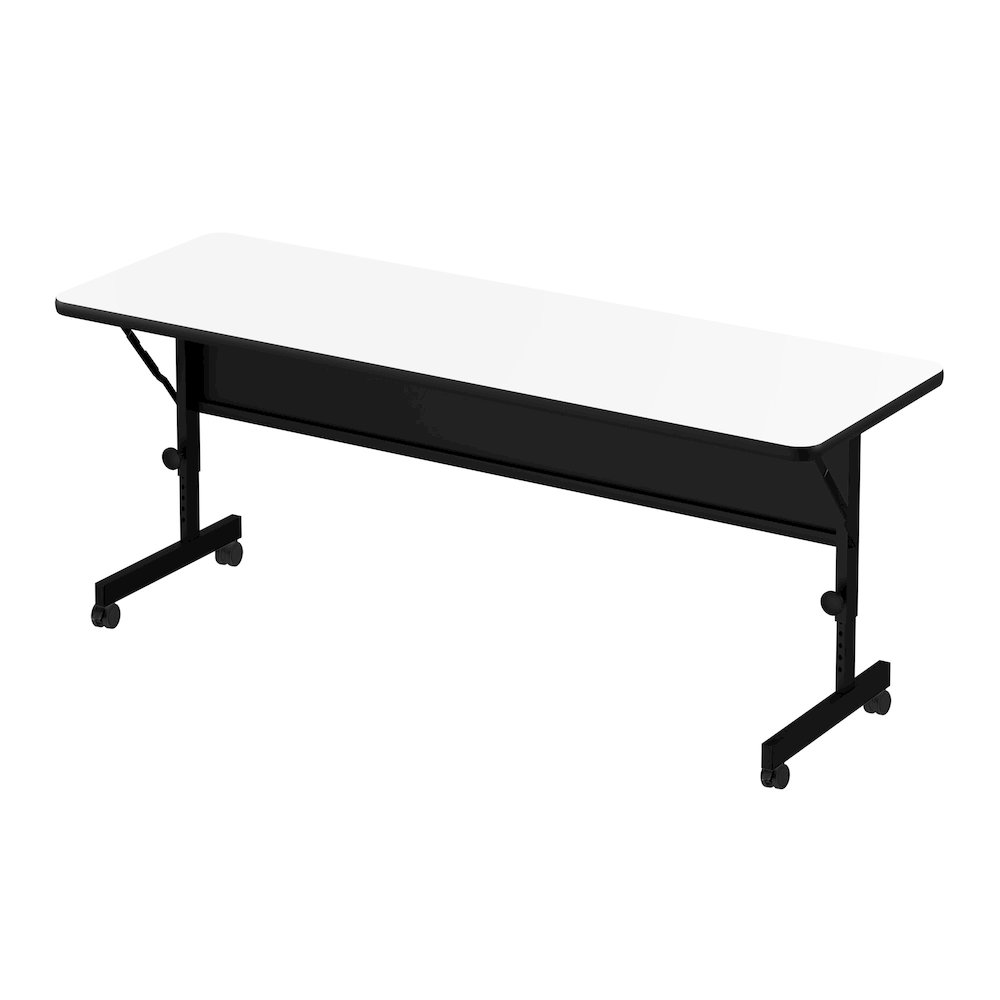Markerboard-Dry EraseDeluxe High Pressure Top Flip Top Table 24x60". Picture 1