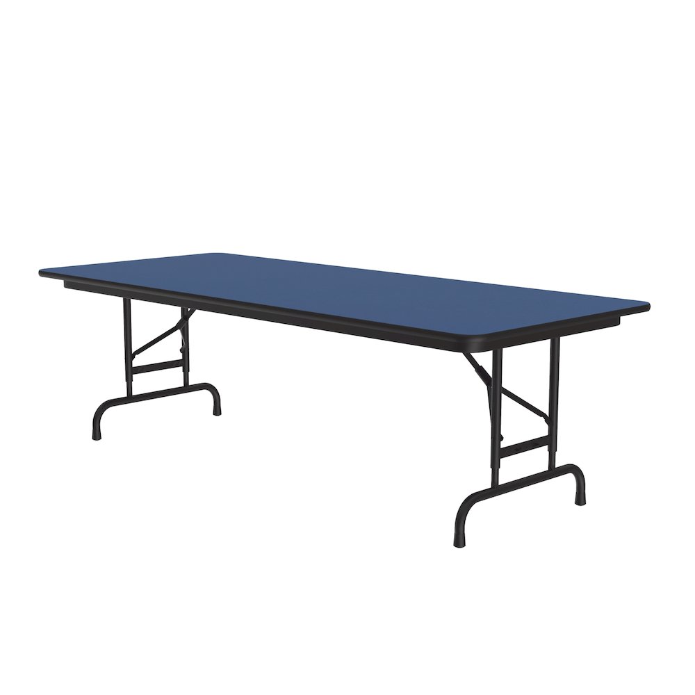 Adjustable Height High Pressure Top Folding Table 30x60". Picture 1