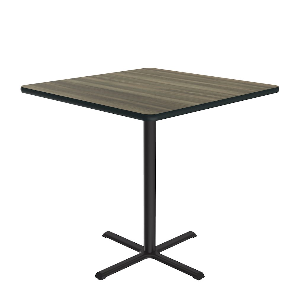 Bar Stool/Standing Height Deluxe High-Pressure Café and Breakroom Table 36x36. Picture 3