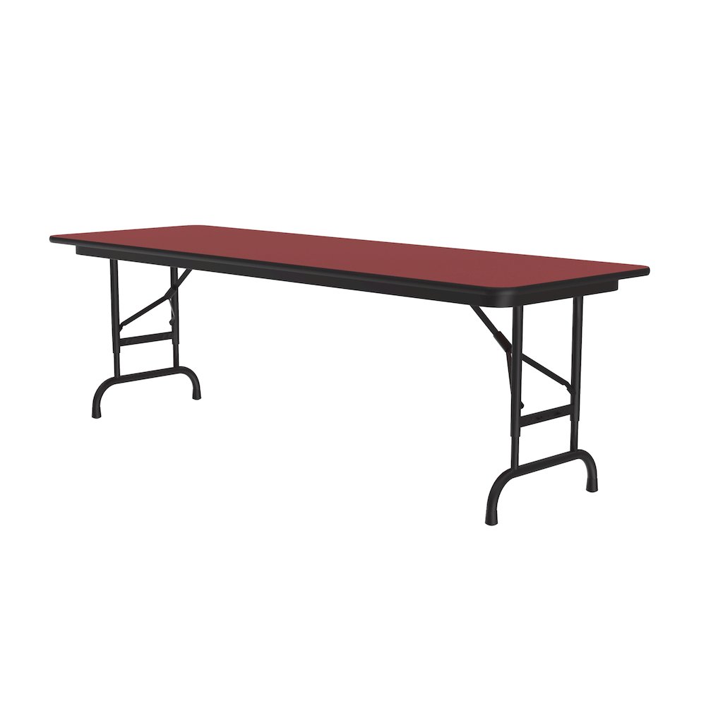 Adjustable Height High Pressure Top Folding Table 24x60". Picture 5