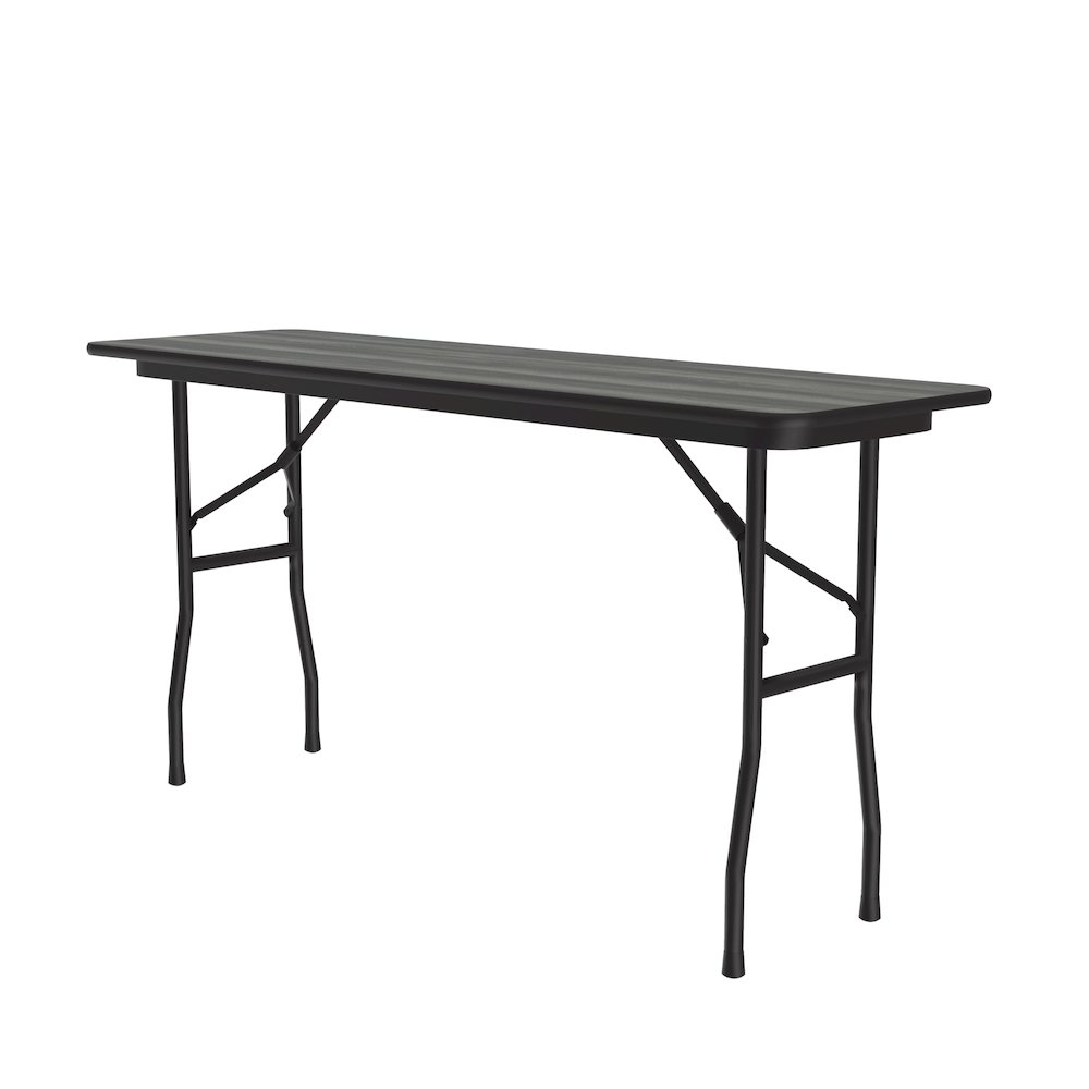Deluxe High Pressure Top Folding Table 18x96". Picture 1