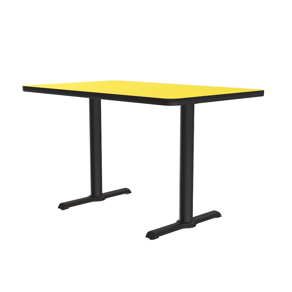 Table Height Deluxe High-Pressure Café and Breakroom Table 30x48". Picture 3