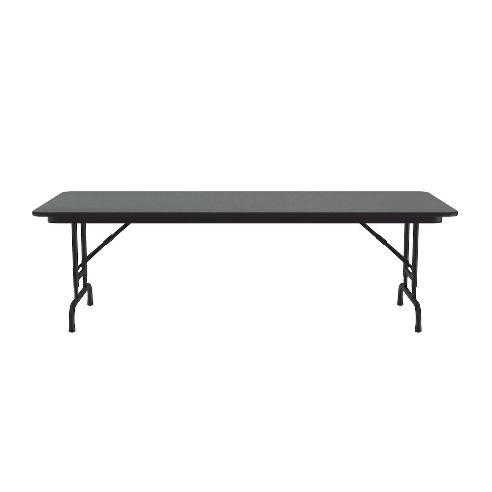 Adjustable Height High Pressure Top Folding Table 30x60". Picture 1