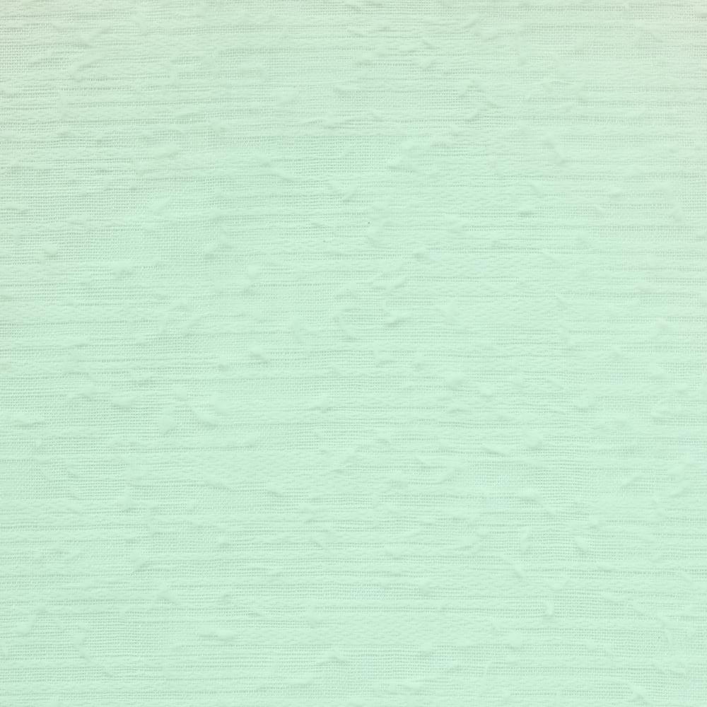 Boucle Sheer Grommet Curtain Panel 52 x 95 in Surf Spray. Picture 6