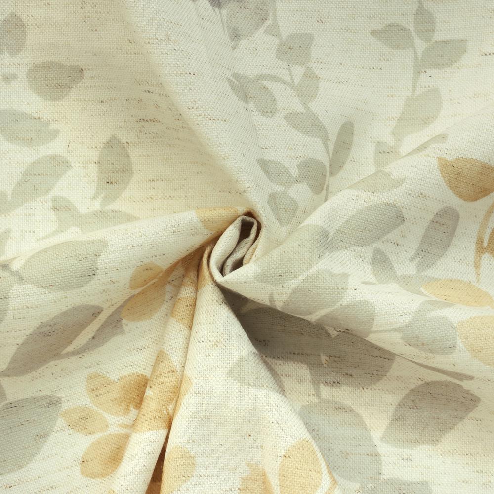 Lana Light Filtering Grommet Curtain Panel 50 x 95 in Ivory. Picture 4