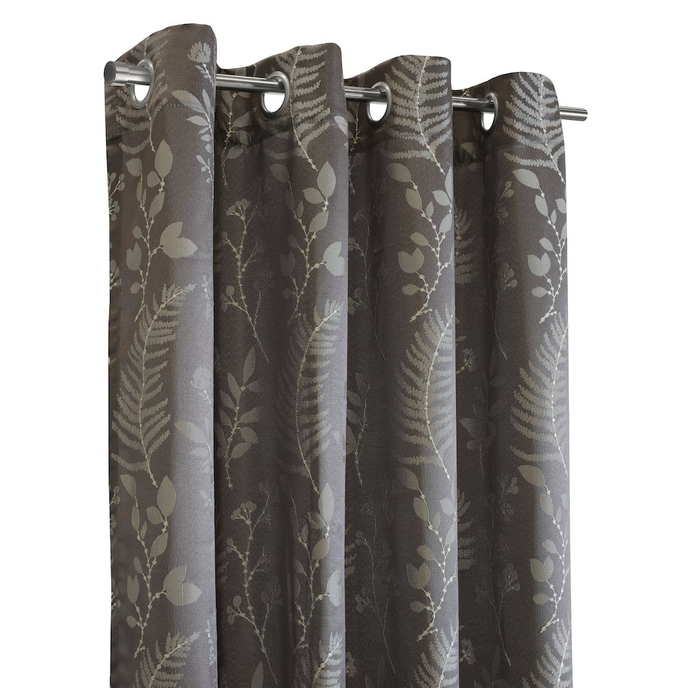 Botanica Light Filtering Grommet Curtain Panel 52 x 95 in Multi. Picture 2