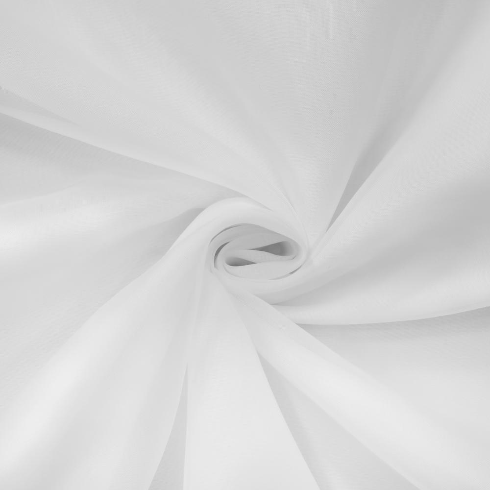 Rhapsody Lined Grommet Curtain Panel Window Dressing 104 x 95 in White. Picture 5