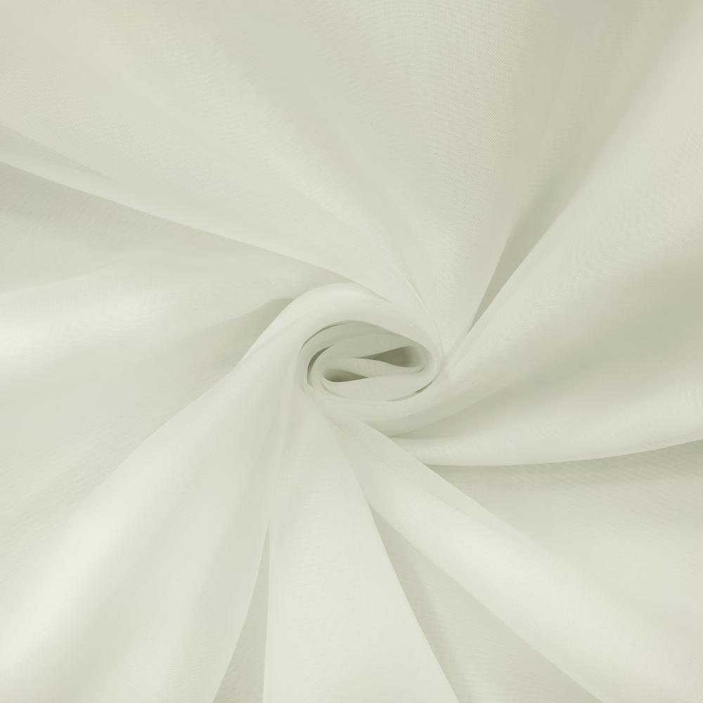Rhapsody Lined Grommet Curtain Panel Window Dressing 54 x 108 in Ivory. Picture 5