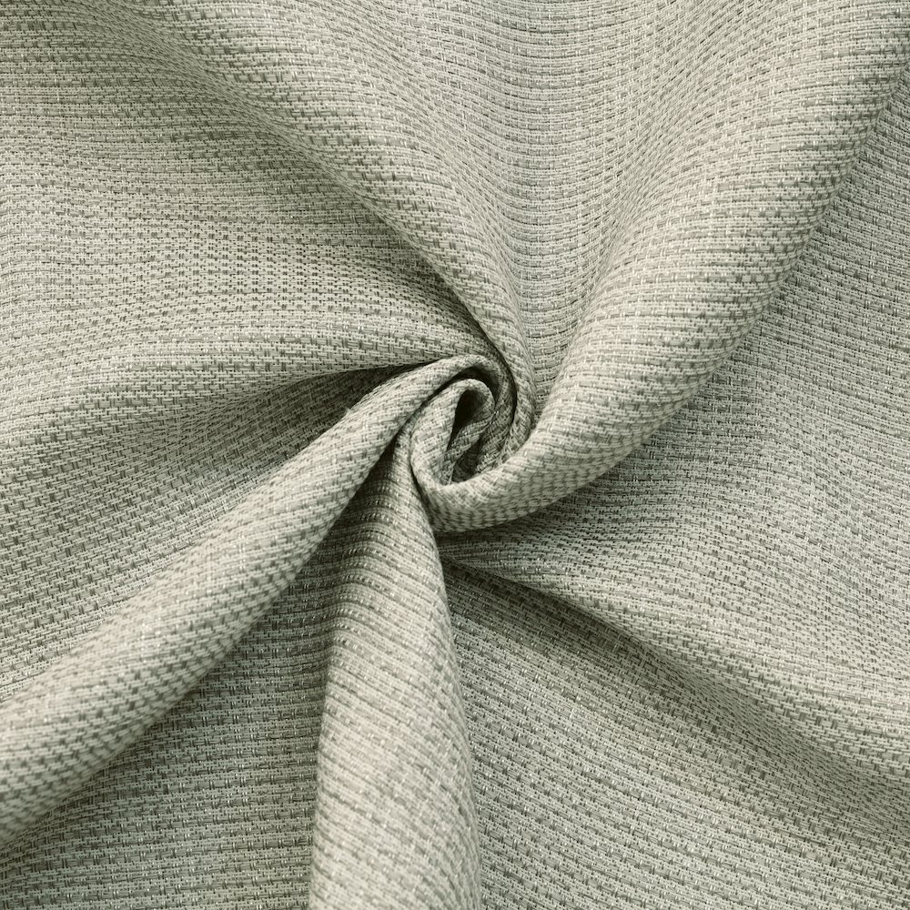 Zoey Room Darkening Grommet Curtain Panel 52 x 108 in Grey. Picture 4