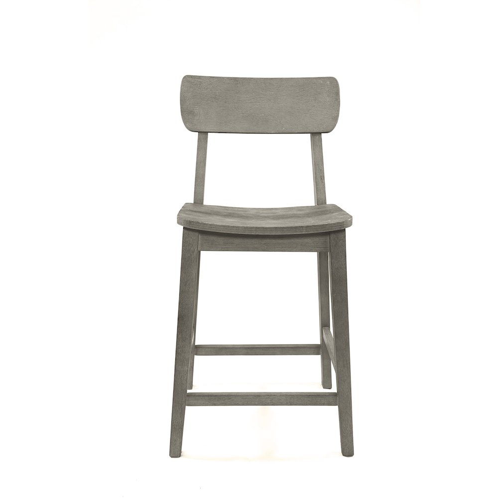 Torino Wood Counter Stool - Fallen Rock. Picture 5