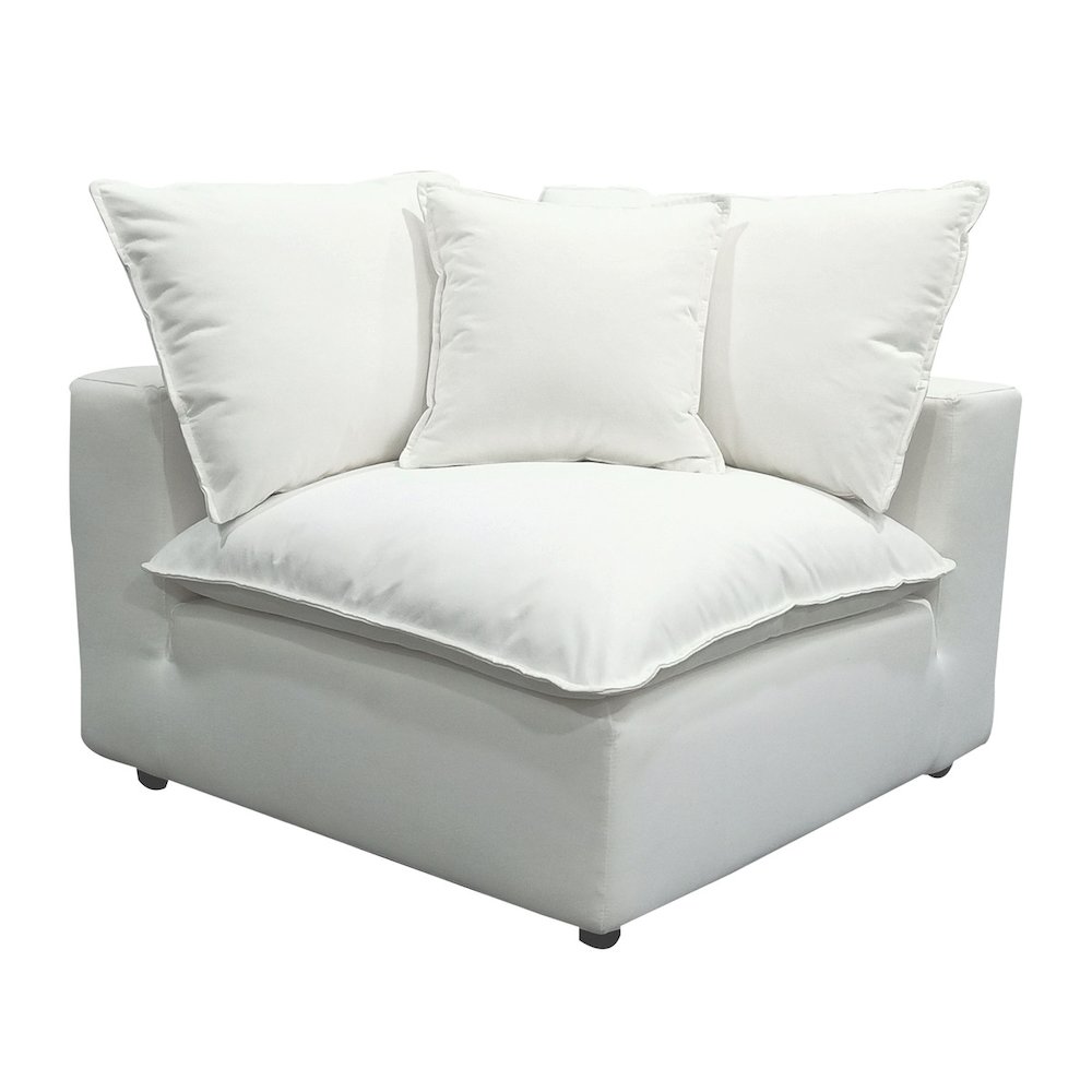 Cali Pearl Corner Chair. Picture 1