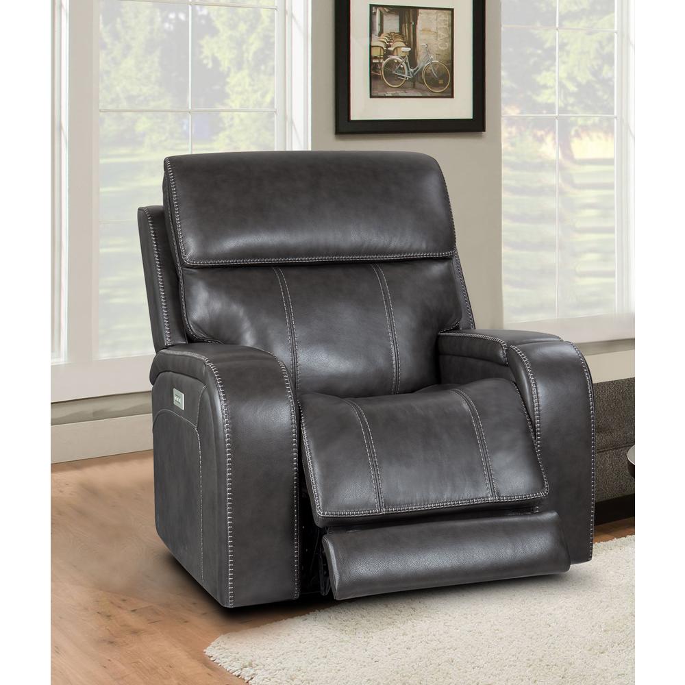 Glenwood Power Recliner w/Power Head Rest & Power Lumbar (Lay Flat). Picture 13