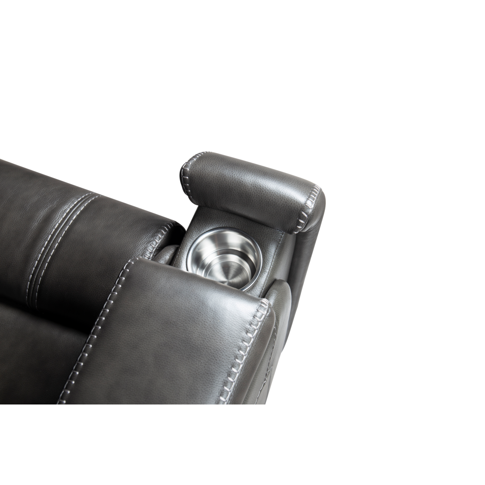 Glenwood Power Recliner w/Power Head Rest & Power Lumbar (Lay Flat). Picture 23