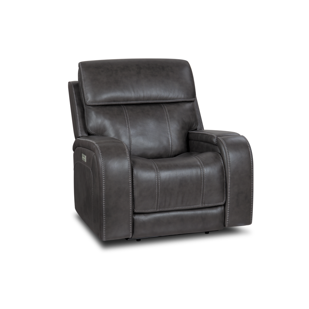 Glenwood Power Recliner w/Power Head Rest & Power Lumbar (Lay Flat). Picture 3
