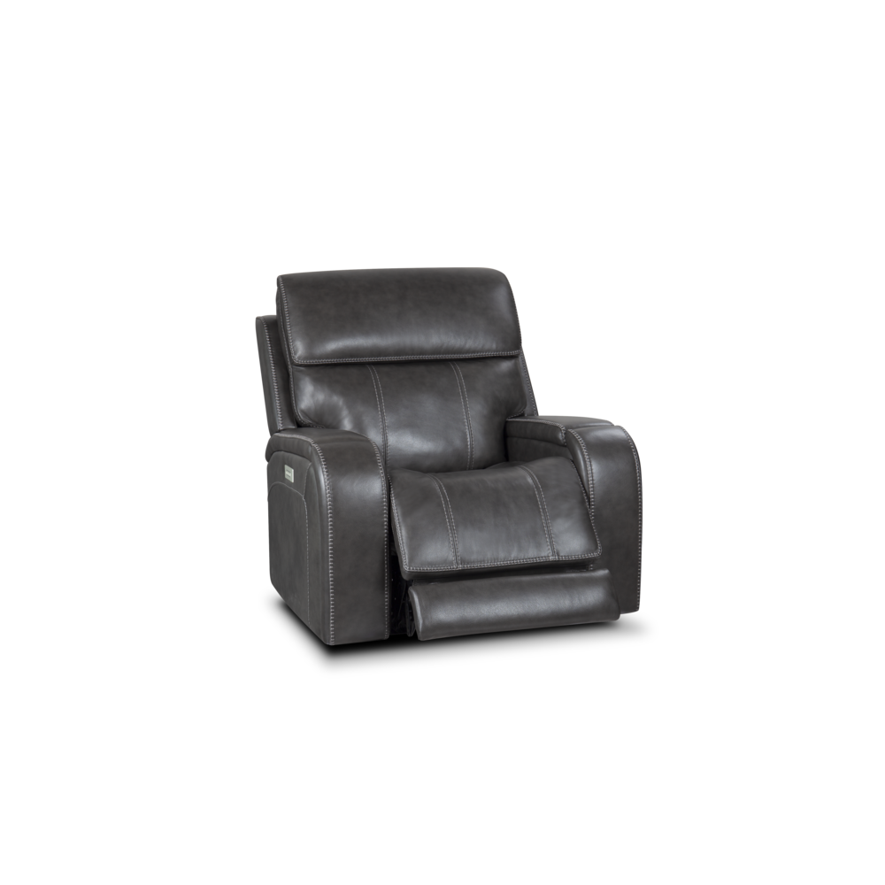 Glenwood Power Recliner w/Power Head Rest & Power Lumbar (Lay Flat). Picture 5