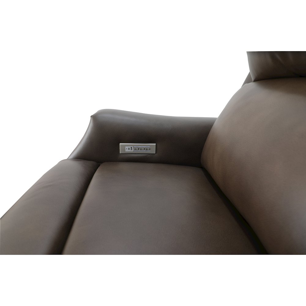 Conrad Big & Tall Power Recliner Power Head Rest & Power Lumbar. Picture 5