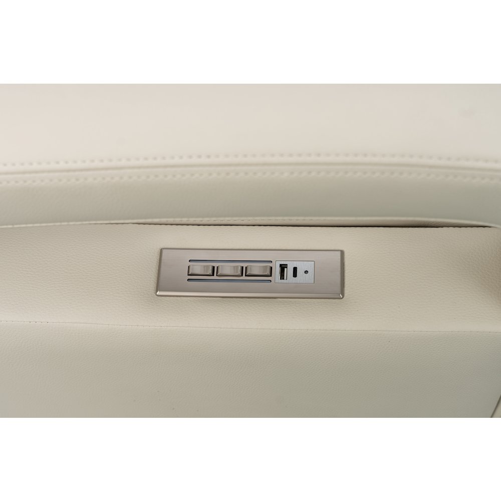 Gilbert Power Swivel Glider Recliner Power Head Rest & Power Lumbar. Picture 4
