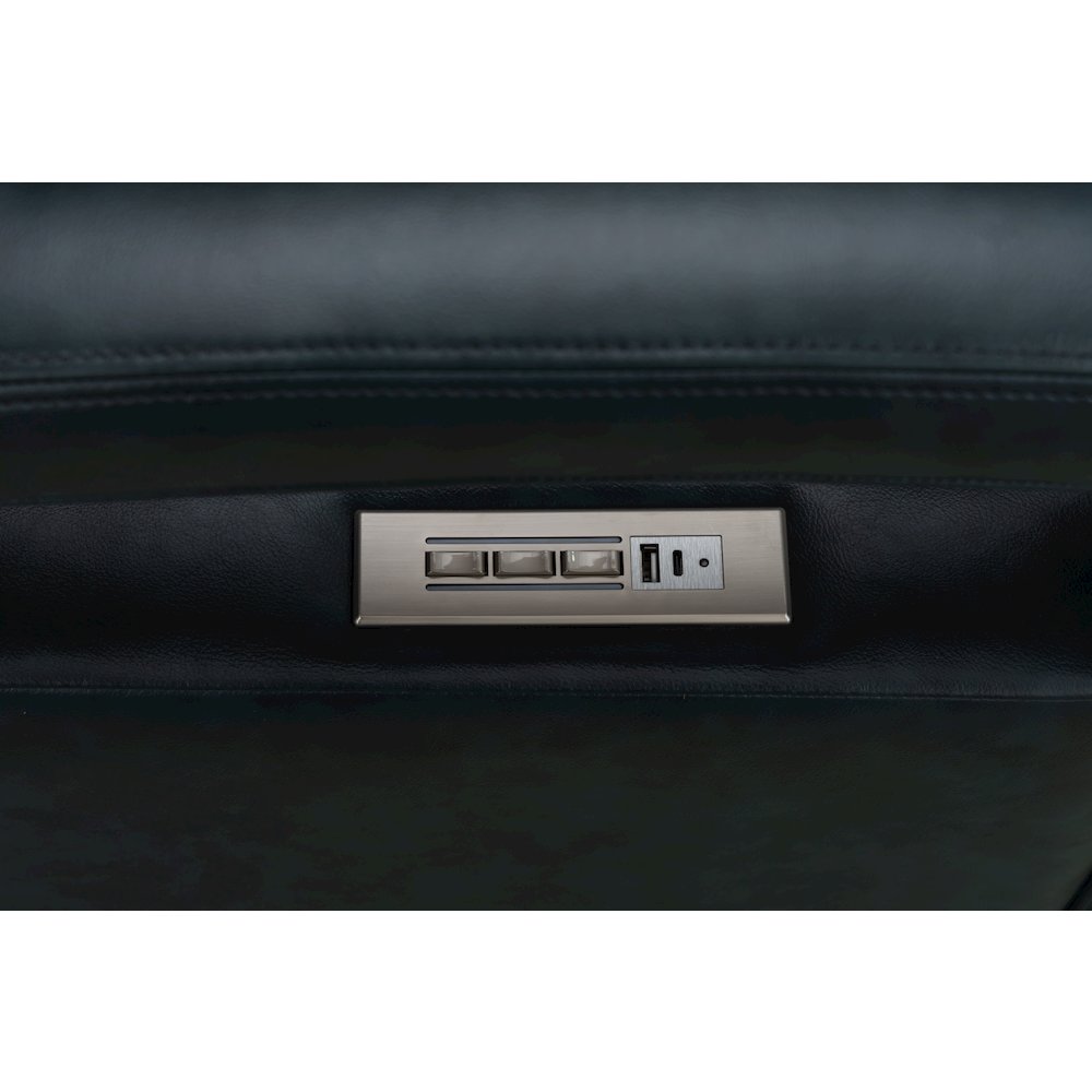 Gilbert Power Swivel Glider Recliner Power Head Rest & Power Lumbar. Picture 5
