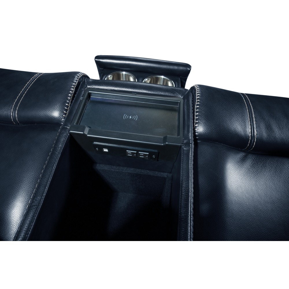 Glenwood Sofa w/Power Recline, Power Head Rests & Power Lumbar (Lay Flat). Picture 11