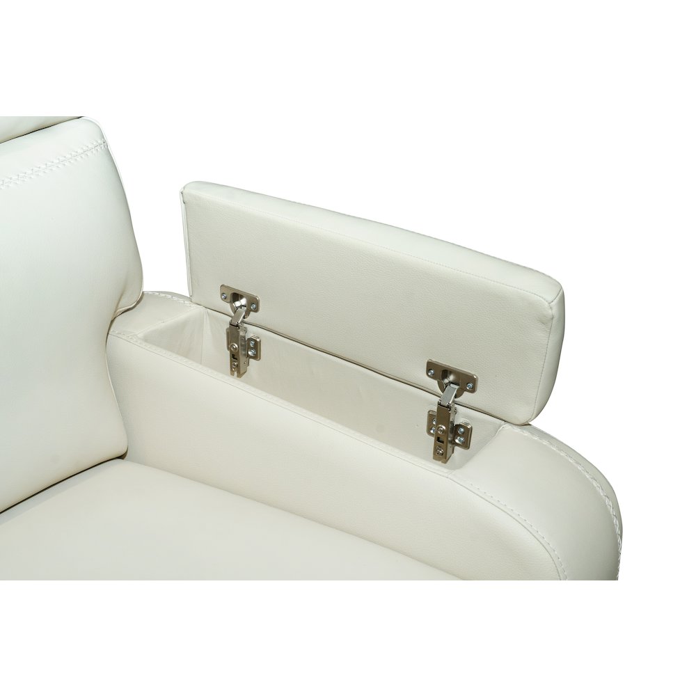 Gunner Sofa Recliner Power Recline & Power Head Rest. Picture 10