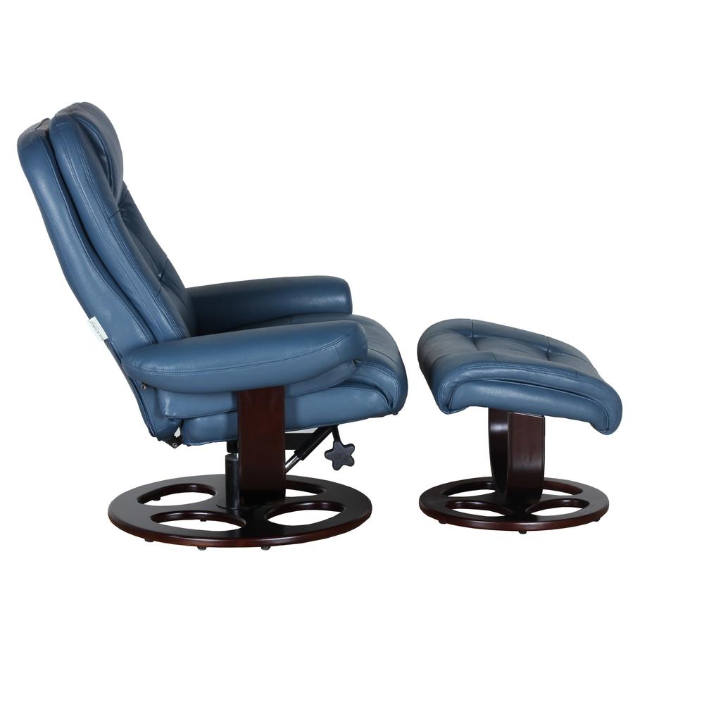Jacque Swivel Pedestal Recliner w/Ottoman. Picture 5