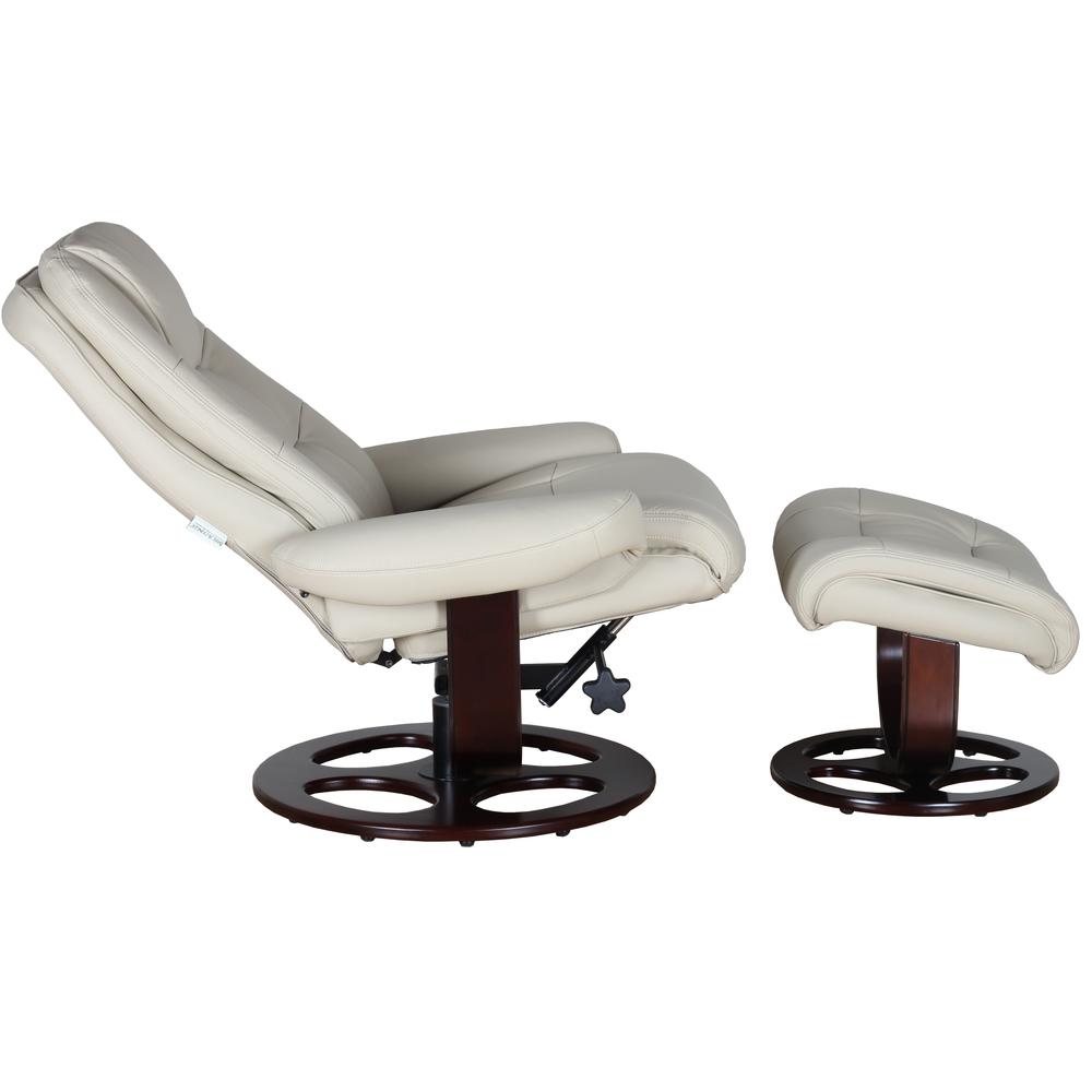 Jacque Swivel Pedestal Recliner w/Ottoman. Picture 5