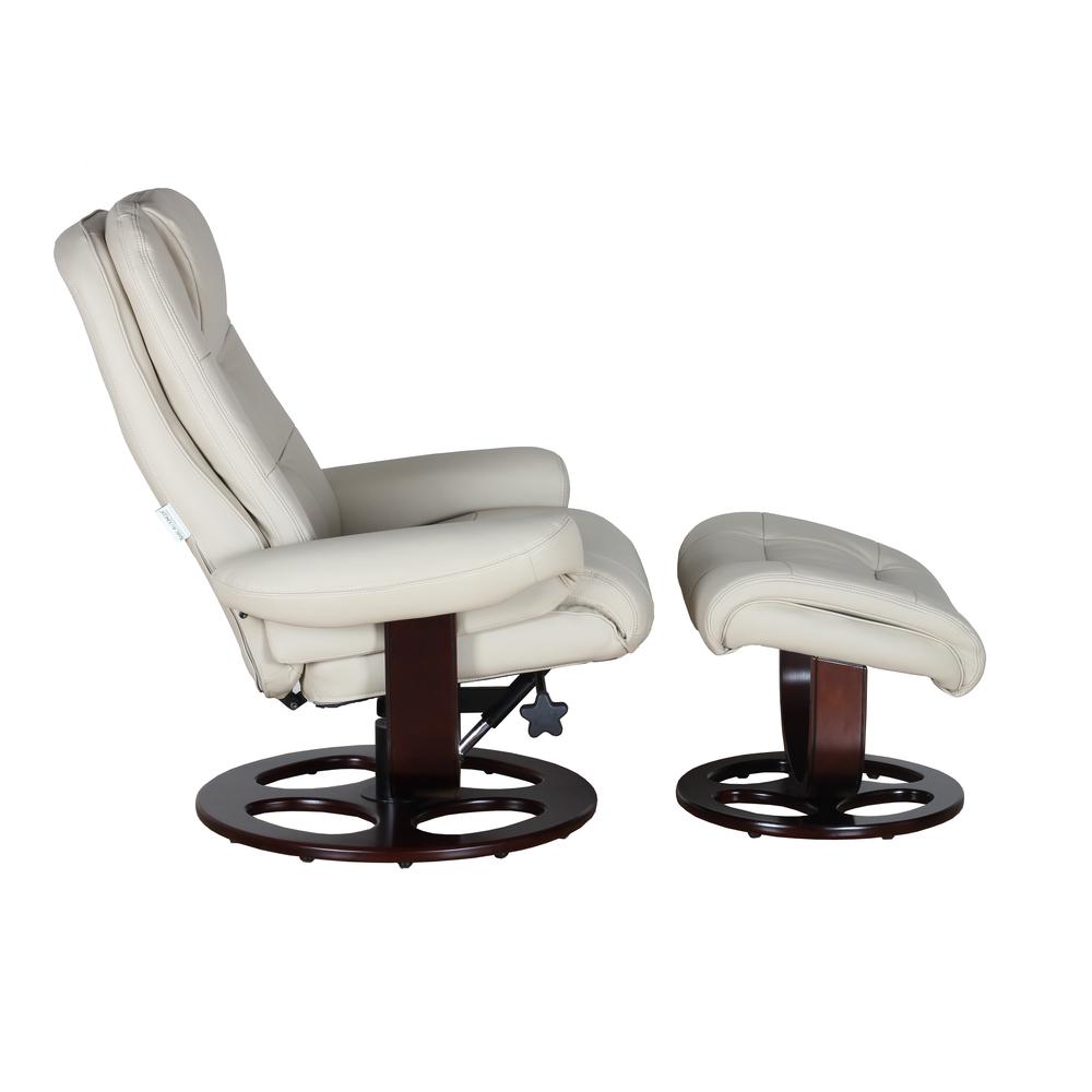 Jacque Swivel Pedestal Recliner w/Ottoman. Picture 6