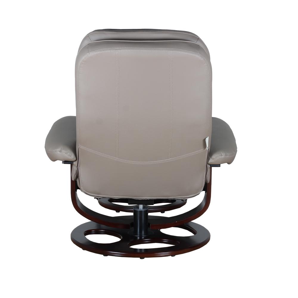 Jacque Swivel Pedestal Recliner w/Ottoman. Picture 2