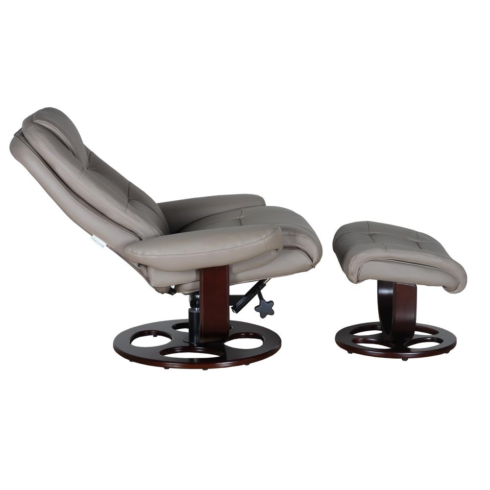 Jacque Swivel Pedestal Recliner w/Ottoman. Picture 5