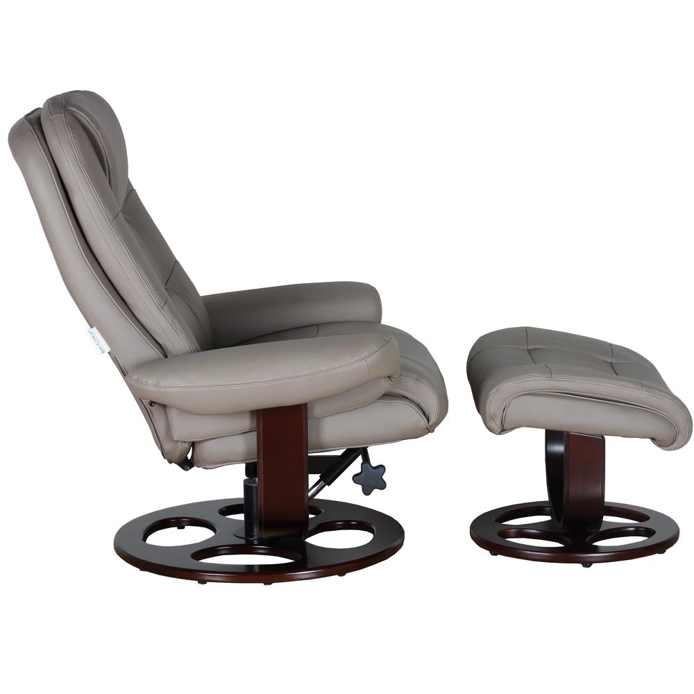 Jacque Swivel Pedestal Recliner w/Ottoman. Picture 6