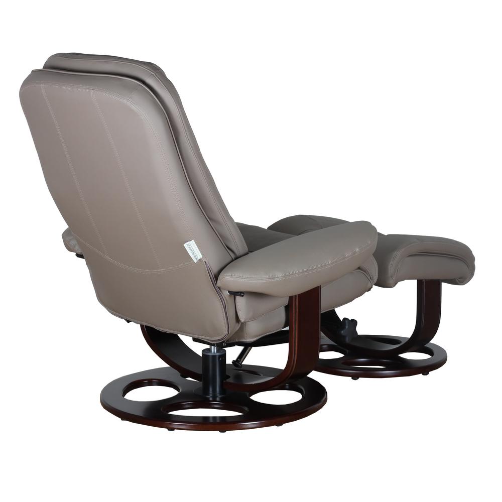 Jacque Swivel Pedestal Recliner w/Ottoman. Picture 7