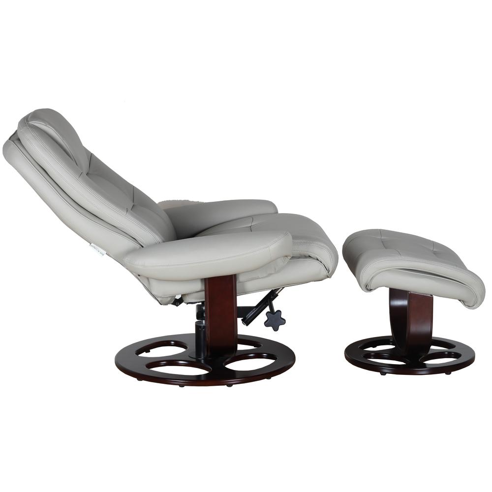 Jacque Swivel Pedestal Recliner w/Ottoman. Picture 5