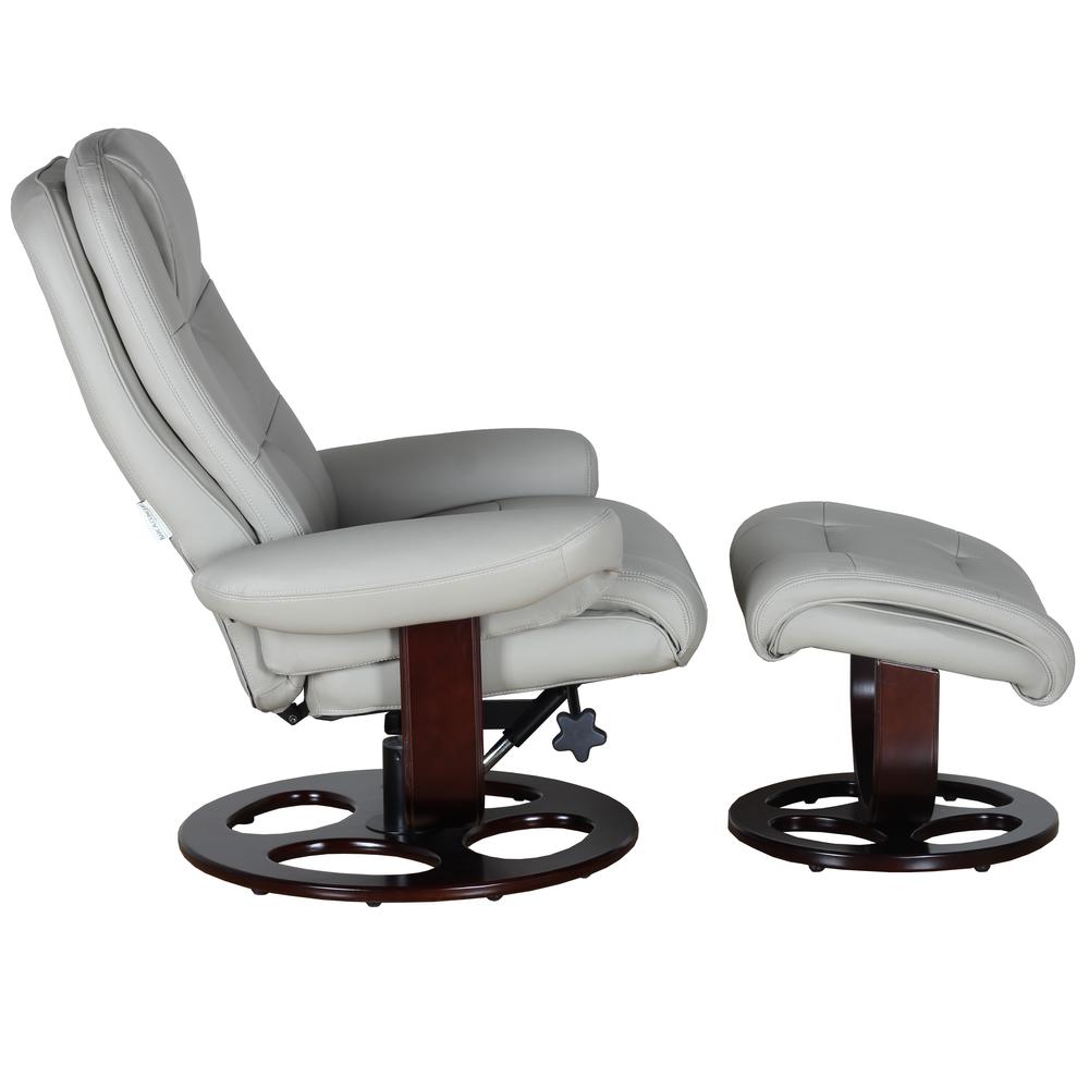 Jacque Swivel Pedestal Recliner w/Ottoman. Picture 6