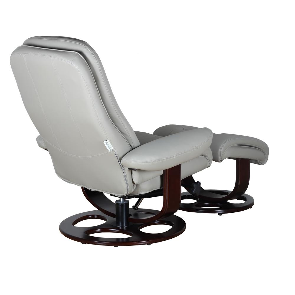 Jacque Swivel Pedestal Recliner w/Ottoman. Picture 2