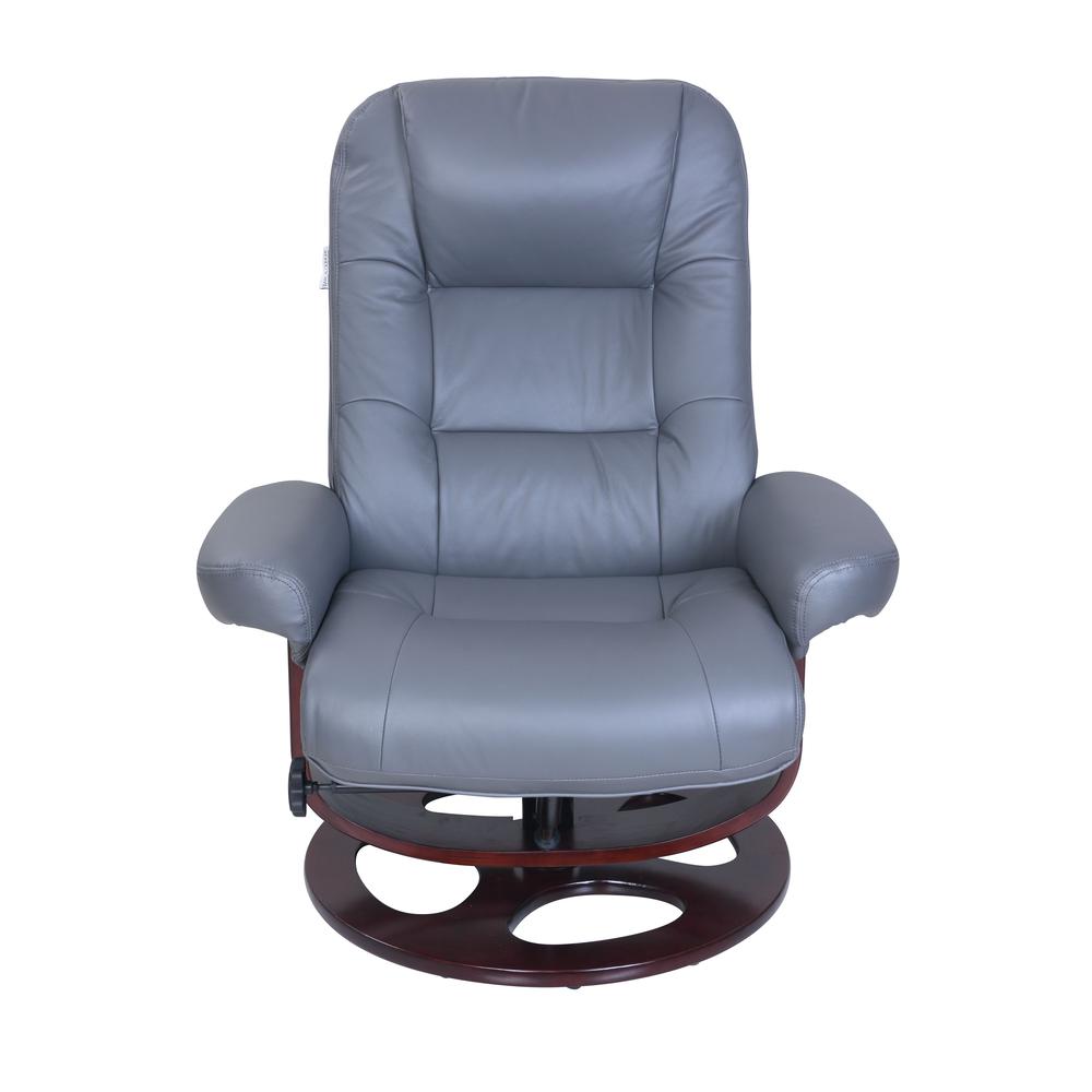 Jacque Swivel Pedestal Recliner w/Ottoman. Picture 4
