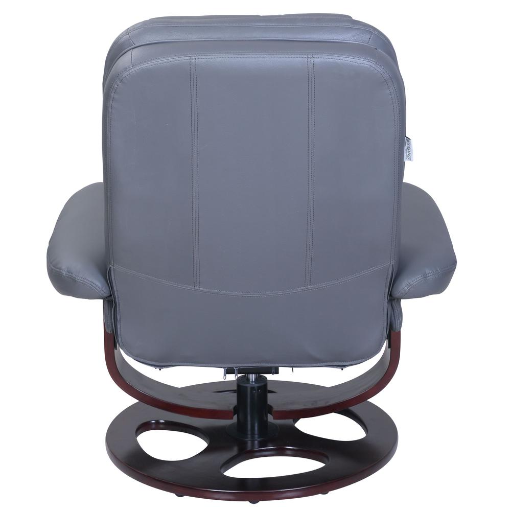 Jacque Swivel Pedestal Recliner w/Ottoman. Picture 7