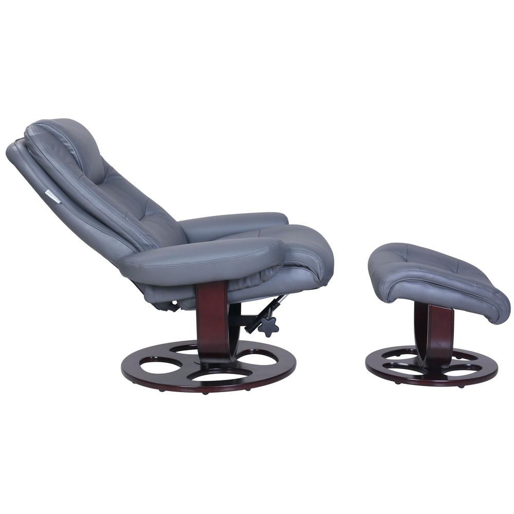 Jacque Swivel Pedestal Recliner w/Ottoman. Picture 9