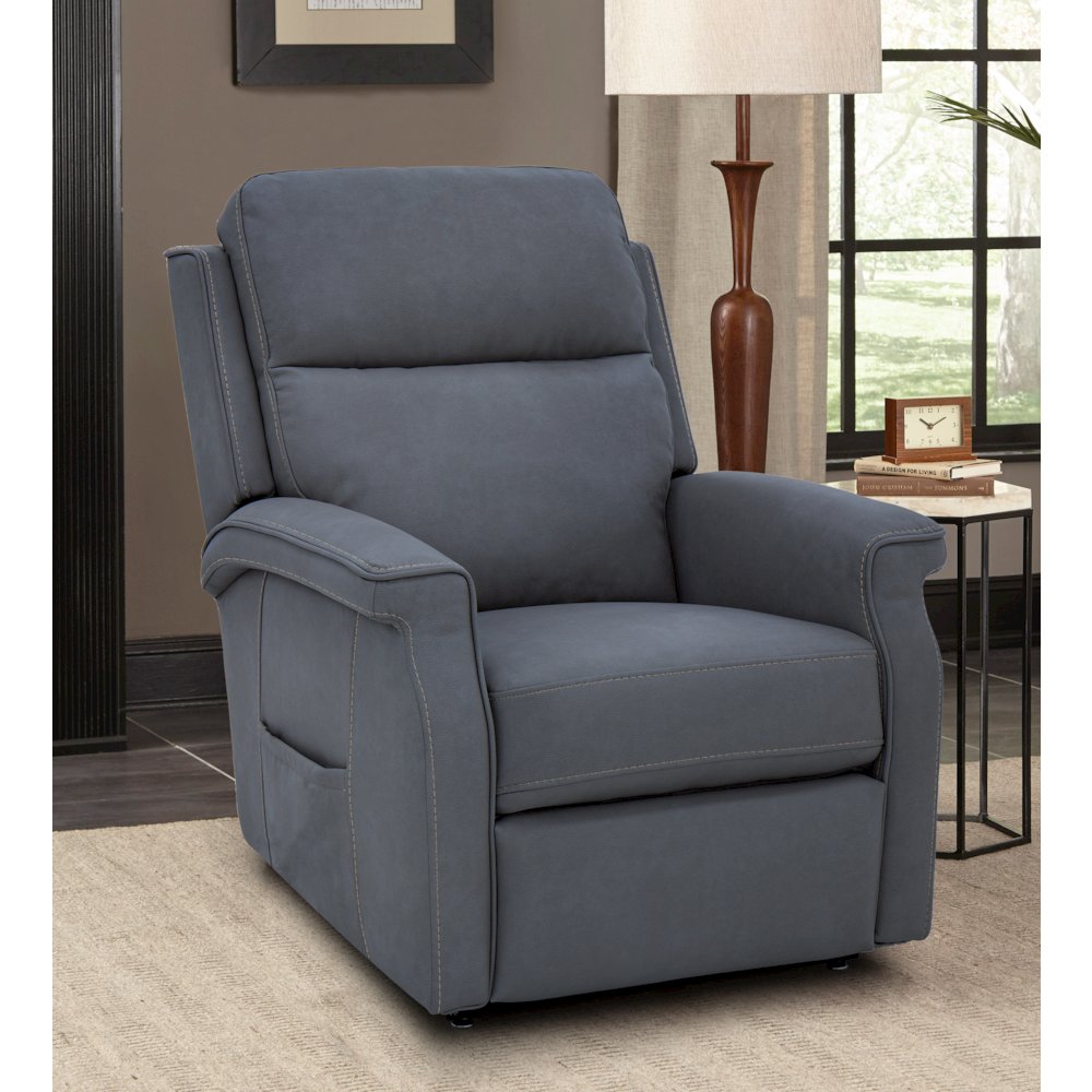 Lena Power Lift Recliner w/Power Head Rest, Power Lumbar & 2 Zone Heat. Picture 7
