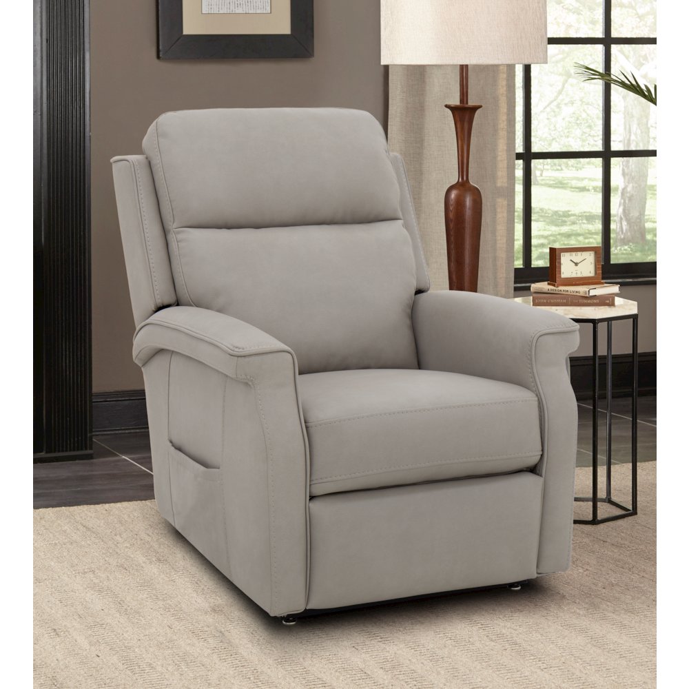 Lena Power Lift Recliner w/Power Head Rest, Power Lumbar & 2 Zone Heat. Picture 7