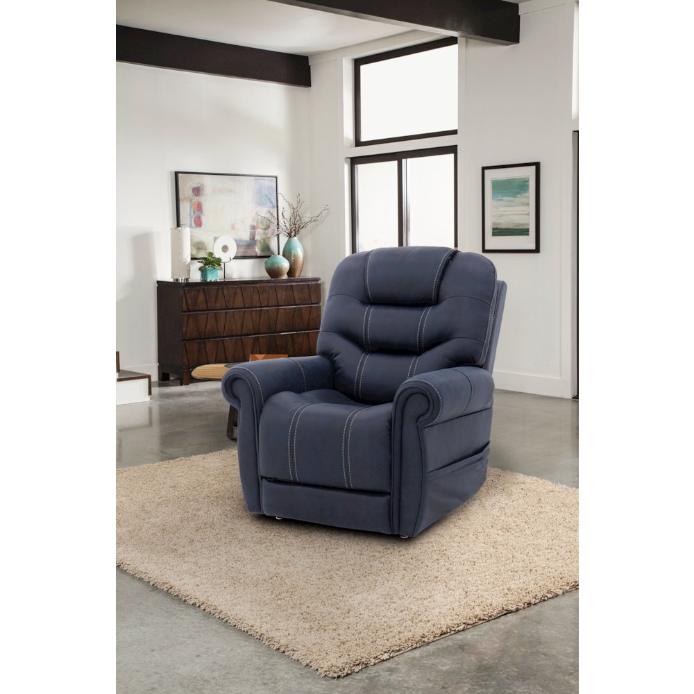 Lucas Power Lift Recliner w/Power Head Rest, Power Lumbar & 3 Zone Heat. Picture 8