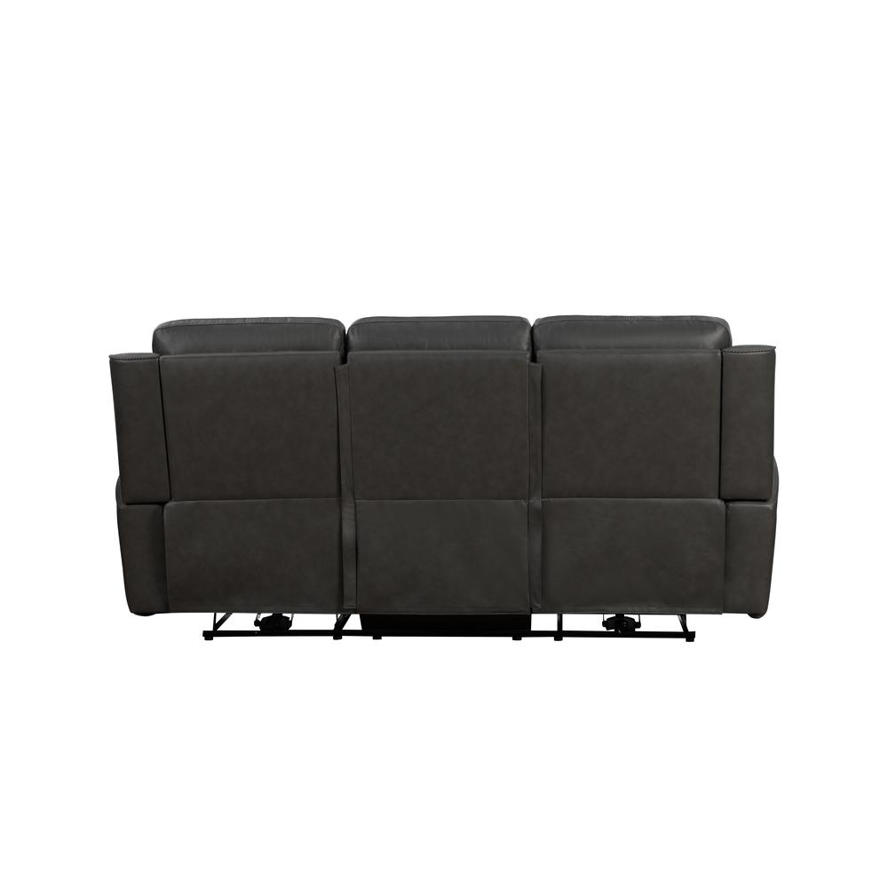 Sofa w/Power Head Rests, Power Lumbar & Drop Down Table w/2 Cup Holders. Picture 3