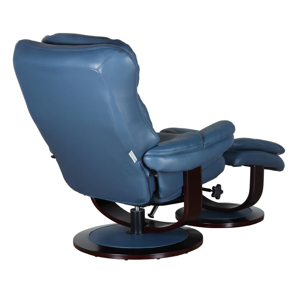 Roscoe Swivel Pedestal Recliner w/Ottoman. Picture 2