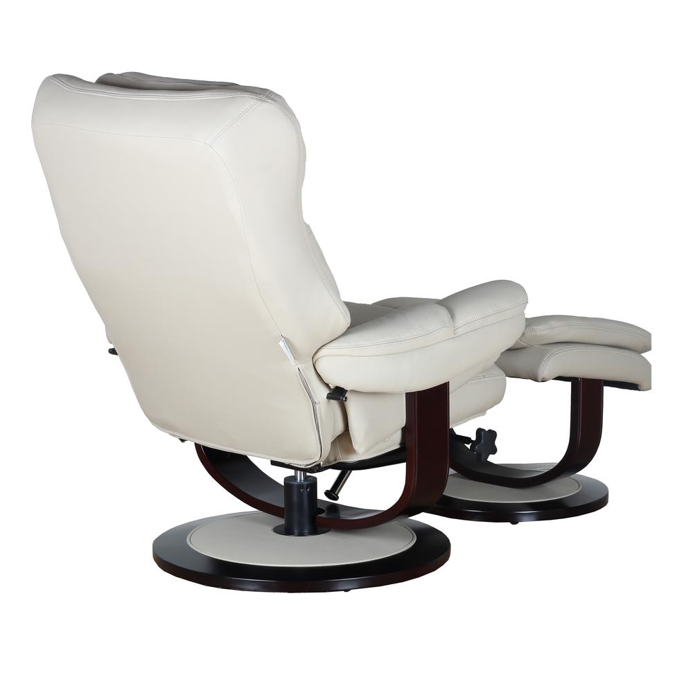 Roscoe Swivel Pedestal Recliner w/Ottoman. Picture 7