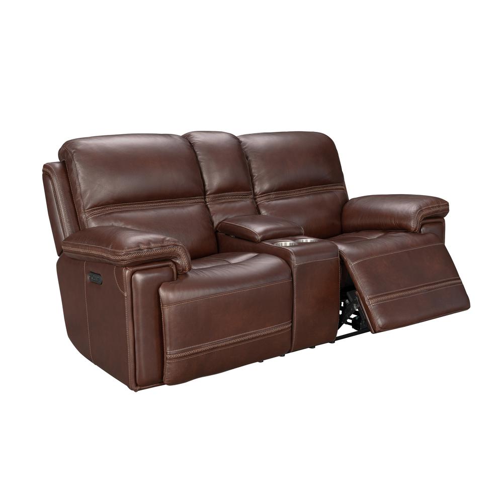 Sedrick Power Reclining Console Loveseat w/Power Head Rests. Picture 4